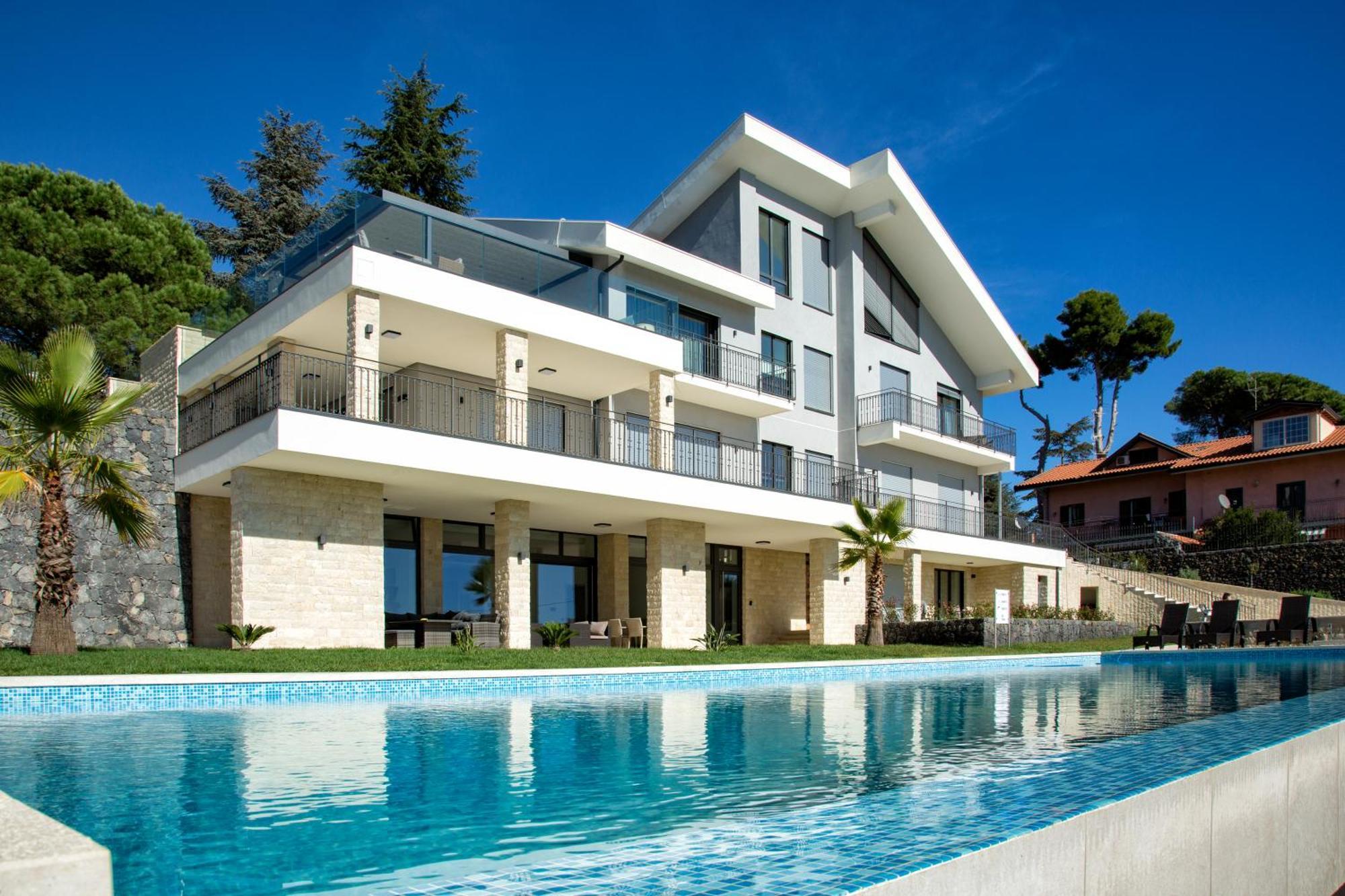 Villa Rita Pool & Spa Mascalucia Bagian luar foto