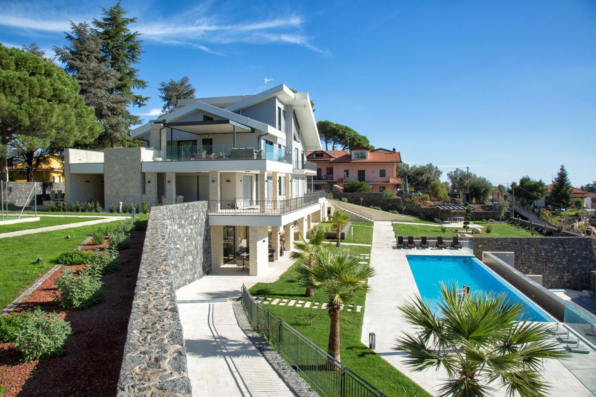 Villa Rita Pool & Spa Mascalucia Bagian luar foto